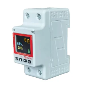 Tuya Wifi Smart Single Phase Energy Meter Multifunctional Protector with Over Under Voltage Features Prepaid Meter