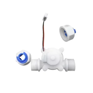 Two Point Quick Connector Flow Meter Hall Effect Medical Liquid Flow Sensor