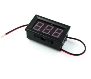 Two-line DC Voltage Meter 0.56-inch LED Digital Voltmeter DC 4.5V 30.0V Reverse Connection Protection