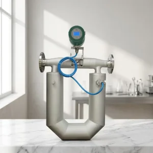 U-shaped Stainless Steel Coriolis Mass Flowmeter for Air Water & Oil High Accuracy Measurement OEM 18-Month Warranty