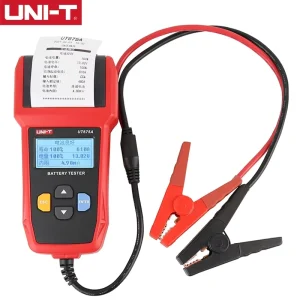 UNI T Car Battery Tester UT675A 12V 24V DC Charger Analyzer Capacity Load Tester Cranking System Test 40 2000CCA