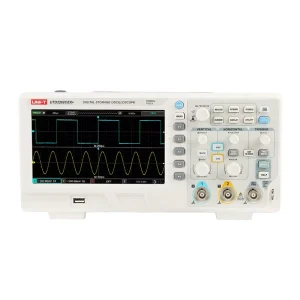 UNI-T Digital Oscilloscope USB UTD2202CEX+ Dual Channel 200MHz 1G Sampling Rate High Voltage Probe PC LCD Portable Osciloscopio