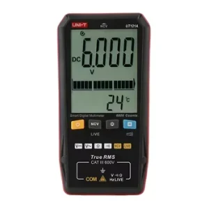 UNI T Smart Digital Multimeter UT121A UT121B UT122 AC DC Voltage Tester Multimeter True RMS Digital Capacimeter Frequency Meter