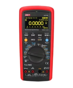 UNI T UT171C Industrial True RMS Digital Multimeter for Identifying Residual ghost Voltages in Large Capacitors at 30 Degrees