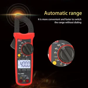UNI-T UT201 UT202 UT203 UT204 Plus Professional Class II 0.5 Accuracy Clamp Meter Digital Tester Voltmeter Pliers Ammeter