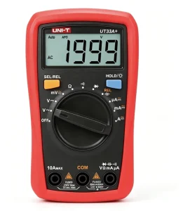 UNI T UT33D+ Mini Digital Multimeter High Precision Anti-Burn