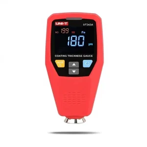 UNI T UT343D Automotive Paint Film Meter Coating Thickness Gauge High Accuracy High-Precision Thickness Measurement Instrument
