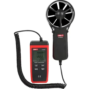 UNI-T UT363S Mini Anemometer Wind Speed Temperature Tester LCD Display Air Flow Speed Measurement Repair Tools