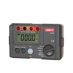 UNI T UT522 Ground Resistance Tester UT521 Digital High Precision Insulation for 200V 400V