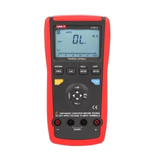 UNI T UT611 UT612 Dual LCD Digital Bridge Meter LCR DC Resistance Parameter Testing Equipment Manual Bridge Measuring Instrument