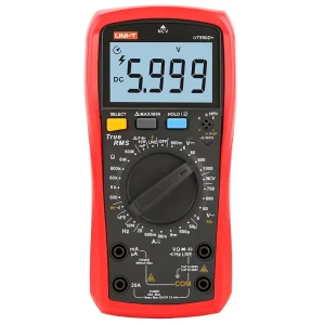 UNI T UT890D+ 6000 Counting Manual Range True RMS 4 Digit Display 0.5% + 2 Accuracy Multi function Digital Multimeter Single