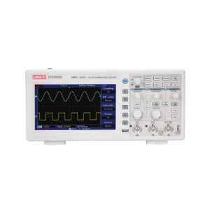 UNI T UTD2025CL 25MHz 250Ms/s USB Digital Storage Oscilloscope DSO 2 Channels 7” TFT LCD W USB OTG