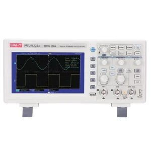 UNI-T UTD2102CEX Digital 2 Channel Oscilloscope 100MHz Bandwidth Large Screen Phosphor Oscilloscope 1GS/s