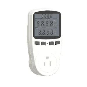US Power Electricity Power Meter Energy Watt Volt Amps KWH Consumption Analyzer