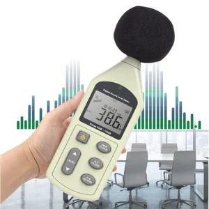USB Accuracy 1.5dB Decibel Meter 30-130dB Sound Level Noise Meter With a C Weighting