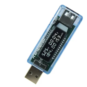 USB Tester Current Voltage Meter and Battery Capacity Tester Portable USB Voltage Meters