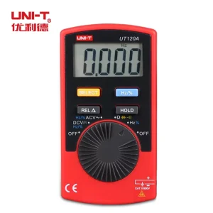 UT120A Pocket sized Portable High Precision 4 Digit Display Digital Multimeter Automatic Range 600V AC DC Universal Meter