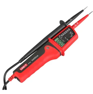 UT15C Waterproof Digital Voltage Meter 24V~690V AC DC LCD Display Auto Range Phase Rotation Voltage Tester