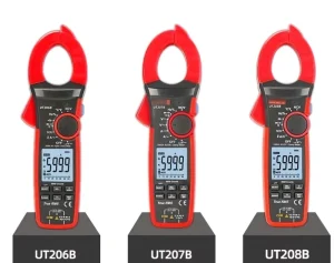 UT205E 206B 207B 208B High-Precision Clamp Meter Digital Multimeter AC DC Current Ammeter