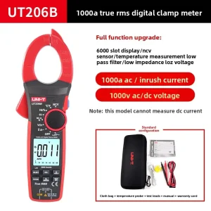 UT206B/207B/208B AC/DC 1000A High Current Digital Clamp Meter