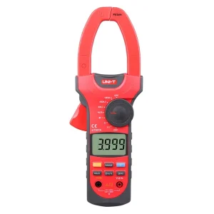 UT207A 1000A Digital Clamp Meters with Large 55mm Jaws Measuring AC/DC Current Voltage Resistance
