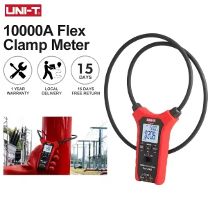 UT281E Flexible Large Coil Clamp Meter Digital Current Clamp Universal Multimeter