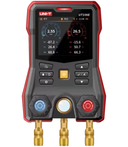 UT336E KIT Digital Manifold Gauge with Wireless Temperature Clamps