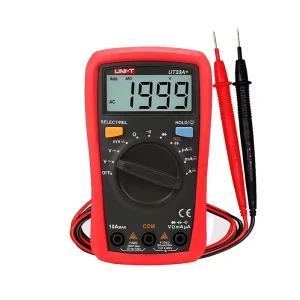 UT33A+ Five Half Digit Digital Multimeter High Precision 200mV-600V AC/DC Voltage 200A-10A Current Resistance