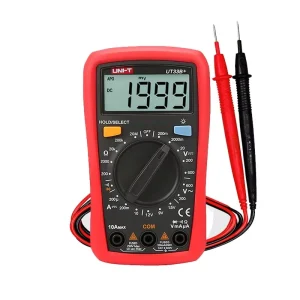 UT33B+ Five Half Digit Digital Multimeter High Precision 200mV-600V AC DC Voltage 200A-10A Current Measurement