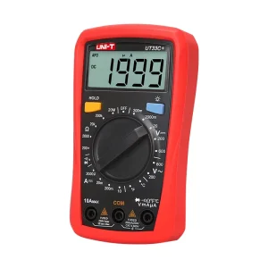 UT33C+ LCD Palm Size Mini Digital Multimeter Professional Electrical Handheld Tester 200V 600V DC AC 0.01% +1 Accuracy