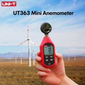 UT363 UT363BT Mini Anemometers for Wind Speed and Temperature Meters With Data Through Bluetooth to Custom Mobile APP