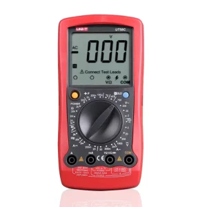 UT58C Universal Digital Multimeter 1000V 20A AC DC 0.5% Accuracy Three Half Digit Display Handheld Multi Function Meter