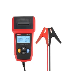 UT675A Automotive Battery Tester 7-16V DC (1.5% + 5) Accuracy Internal Resistance Starting Capability Tests USB Data