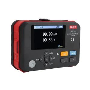 UT677A+ Automotive Battery Tester Charging Battery Internal Resistance Tester Health Testing of Household Lithium Battery