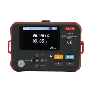 UT677C Portable Battery Internal Resistance Tester 0 3Ω Digital Ohmmeter Insulation Resistance Meter Supporting Data Hold