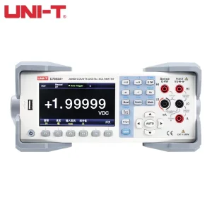 UT805A+ Digital Multimeters Auto Range 19999 Counts LCD Display High Precision Benchtop Multimeter