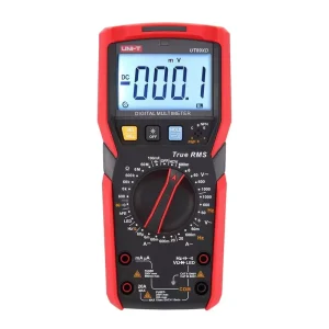 UT89X Handheld Precise Digital Multimeter True RMS 20A Current DC Voltage Meter Temperature Capacitance Tester 5999 count