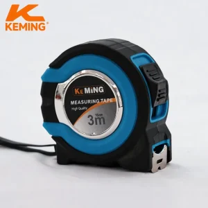 UV Chromed Case High-grade Measuring Tape Steel Ruler 3M 5M 7.5M 10M Retractable Tape Measure Lock Metric with Rubber Grip