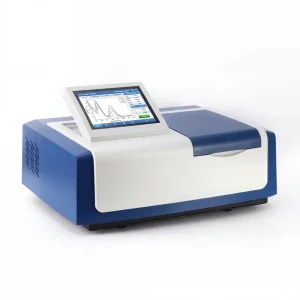 UV Vis Spectrophotometer Double Beam with Touch Screen for Laboratory Spectral Analysis and Absorbance Measurement