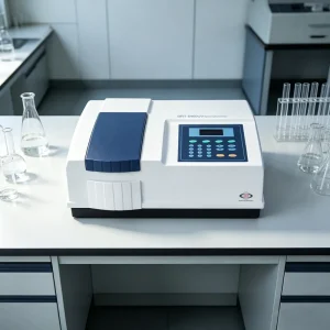 UV Vis Spectrophotometer Silicon Photocell High Stability Dual Light Source Lab Quantitative Testing Photometer