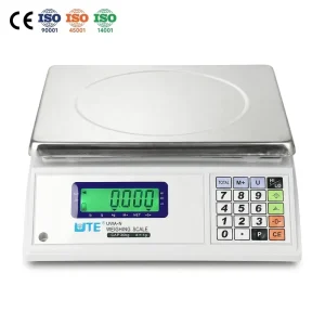 UWA-N 30kg 1g High Precision Digital Counting Scale RS232 Industrial Bench Scale with LED Display