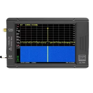 Ultra TinySA Handheld Spectrum Analyzer 100kHz 5.3GHz 4″ LCD 110dBm Sensitivity RF Testing for Drone test