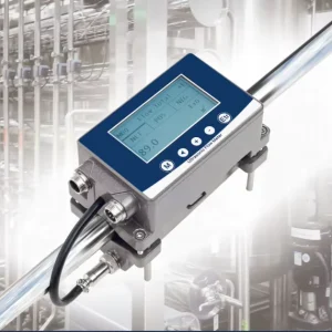 Ultrasonic Flow Meter DN15-DN40 Digital Variable Area Water Flowmeter Small Pipes Clamp-on Sensor Water +/-1% Accuracy LCD
