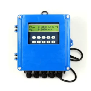 Ultrasonic Flow Meter Tuf-2000sw Wall Mount Flow Sensor OEM Plastic Clamp-On for Water 1MHz