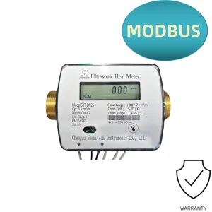 Ultrasonic Heat Flow Meter M Bus Data Upload Household Warm Water Pipeline Flow Recording Instrument OEM Custom Brand