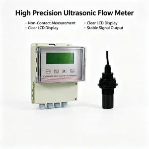 Ultrasonic Open Channel Flow Meter OEM 4 20mA RS485 Output for Water Quantity Measurement +/-0.05% Accuracy