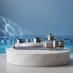 Ultrasonic Water Meter Pipe Section DN15 Ultrasonic Water Meter Pipe Valve Fitting 306 Stainless Steel Paired Transducers
