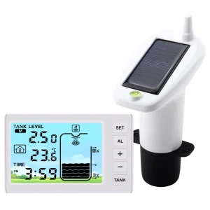 Ultrasonic Wireless Digital Water Level Gauge Tank Meter for Accurate Level Measurement