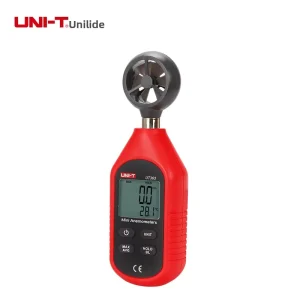 Uni T UT363 Handheld Digital Anemometer High Precision Wind Speed Meter