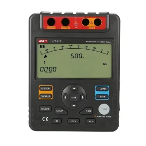 Uni T UT512 Digital 2500V Insulation Resistance Tester Meter Electronic Measuring Instrument